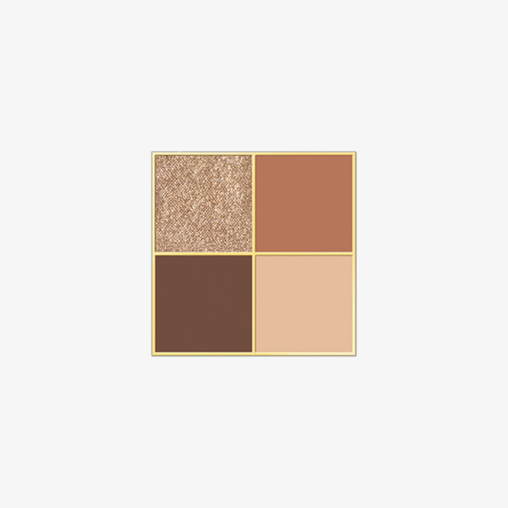 Quattro Eyeshadow Palette - Paleta de sombras de ojos de 4 tonos