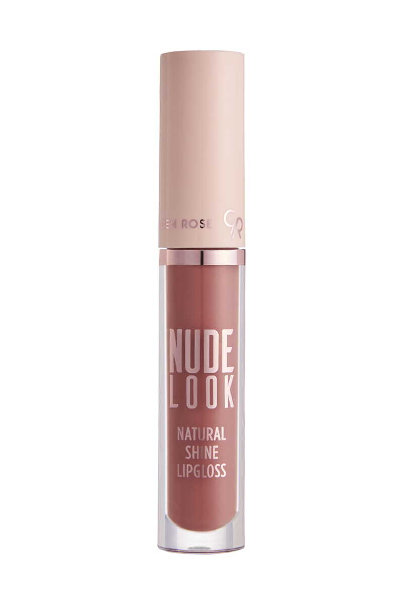 Nude Look Natural Shine Lip Gloss - Brillo de labios nude