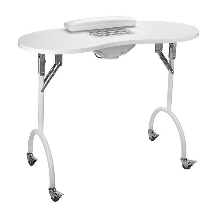 MESA MANICURA PLEGABLE CON ASPIRADOR