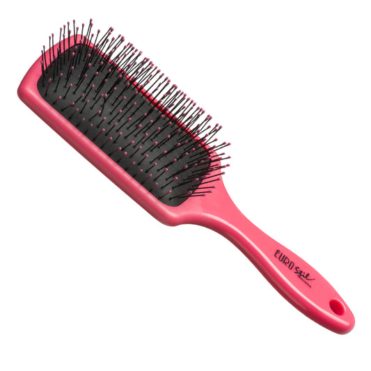 CEPILLO RECTANGULAR ROSA FLUOR GRANDE