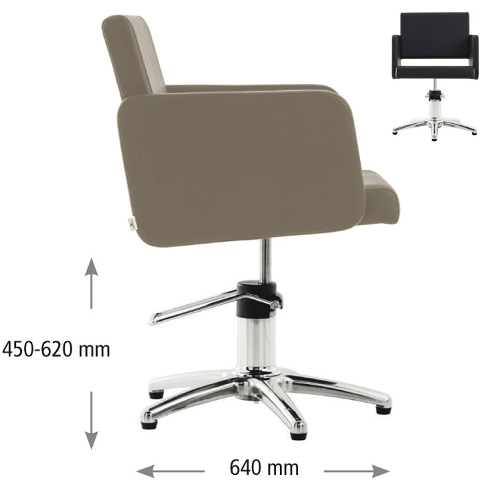 SILLA DE PELUQUERIA VENUS BEIGE