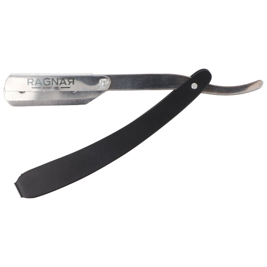 NAVAJA AFEITAR METAL.HOJA CAMBIABL.MANGO NEGRA
