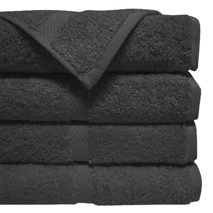 04953/50 TOALLA 100% ALGODON 40X80 RESIST.LEJIA NEGRO
