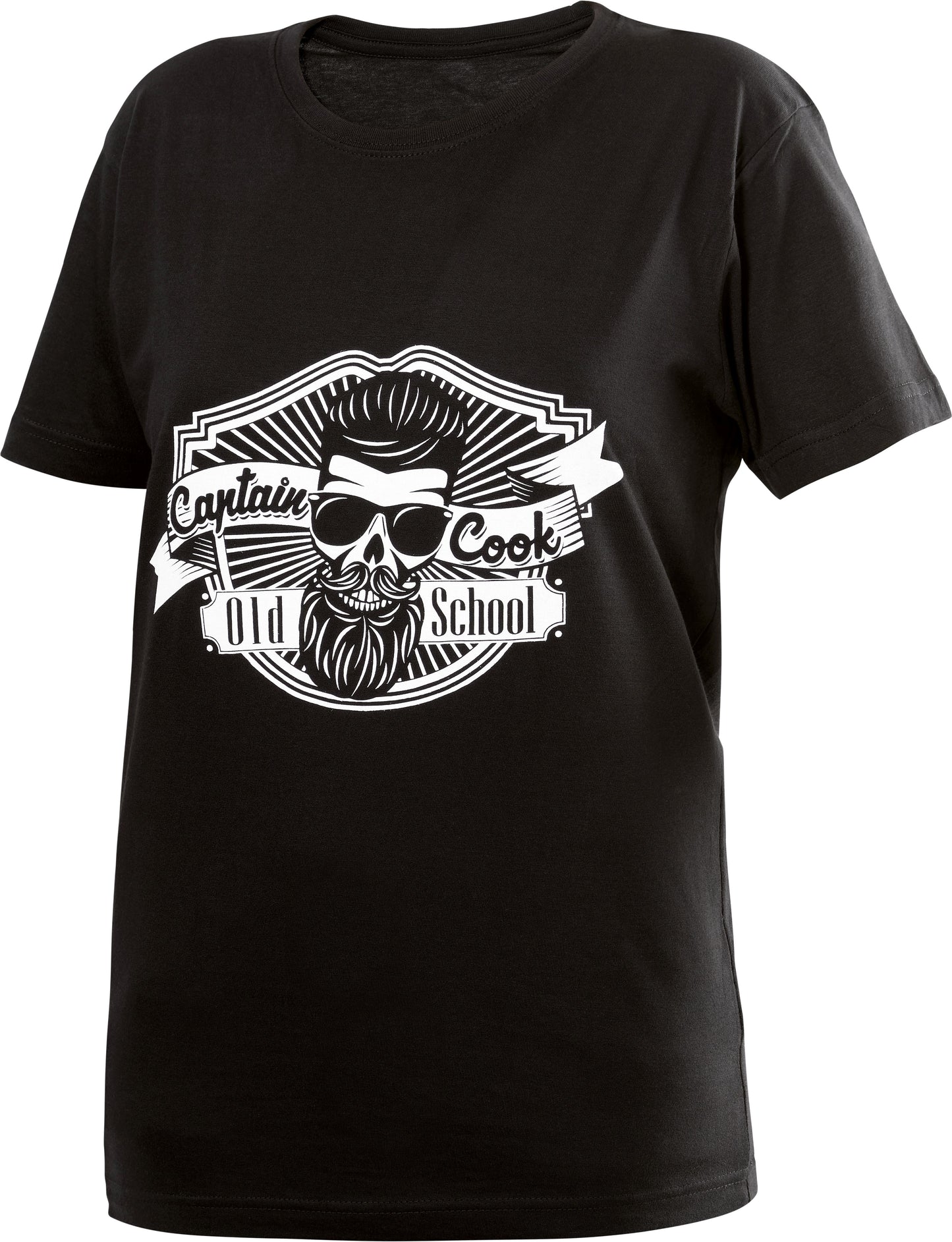 CAMISETA NEGRA CAPTAIN COOK TALLA M