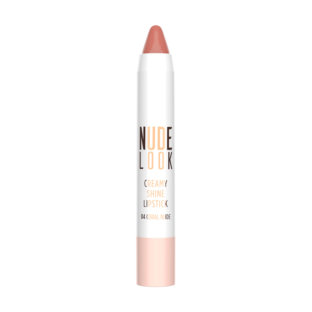 Nude Look Creamy Shine Lipstick – Pintalabios cremoso en lápiz