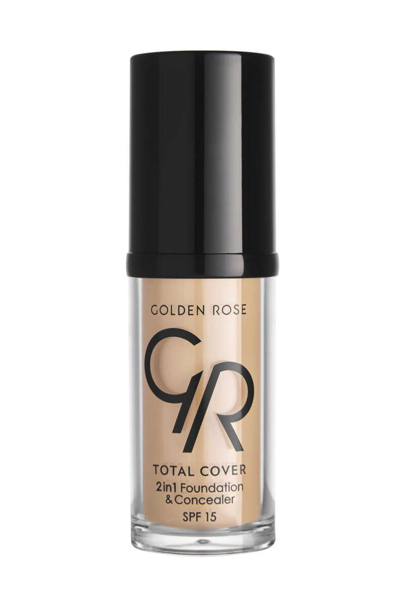 Total Cover 2in1 Foundation & Concealer – Base de maquillaje y corrector de alta cobertura