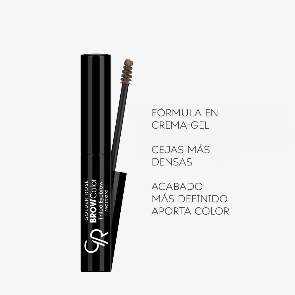 Brow Color Tinted Eyebrow Mascara – Máscara de cejas con color y efecto voluminizador.
