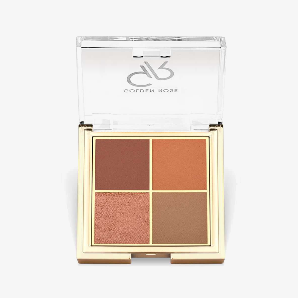 Quattro Eyeshadow Palette - Paleta de sombras de ojos de 4 tonos