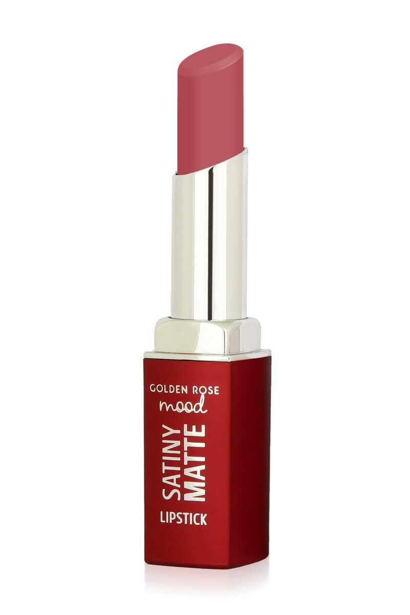 Mood Satiny Matte Lipstick - Barra de labios mate satinada