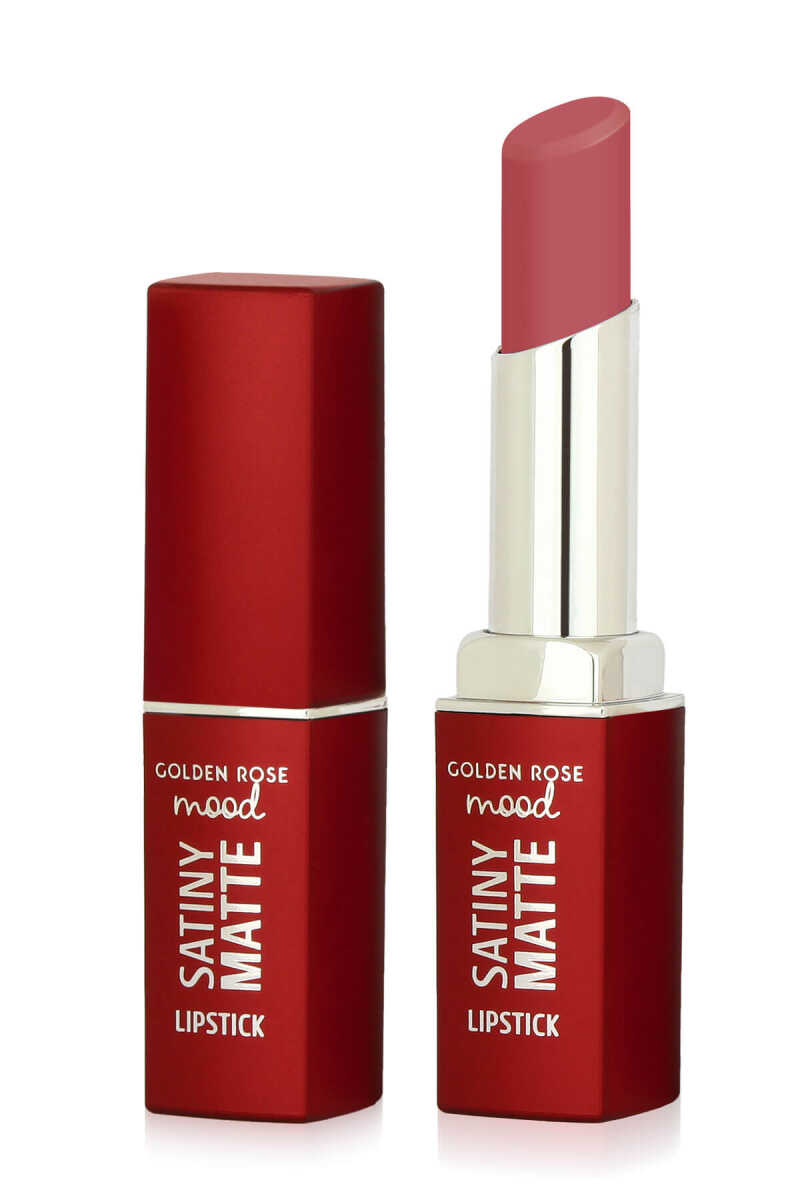 Mood Satiny Matte Lipstick - Barra de labios mate satinada