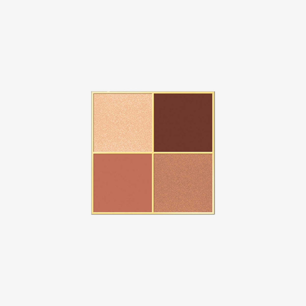 Quattro Eyeshadow Palette - Paleta de sombras de ojos de 4 tonos