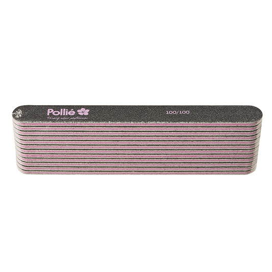 PACK 12 LLUITES 100/100 NEGRE 19X178MM ENCOIXINADA