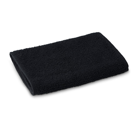 TOALLA BARBERIA 20X65 NEGRA 100% ALGODON