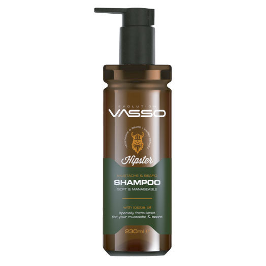VASSO BEARD & MUSTACHE SHAMPOO 260ML