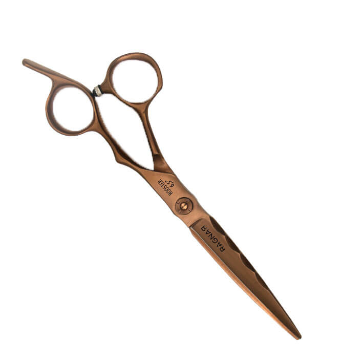 TIJERA BARBERO CORTE 6.5" ROOSTER COBRE RAGNAR