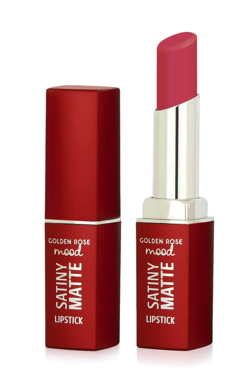 Mood Satiny Matte Lipstick - Barra de labios mate satinada