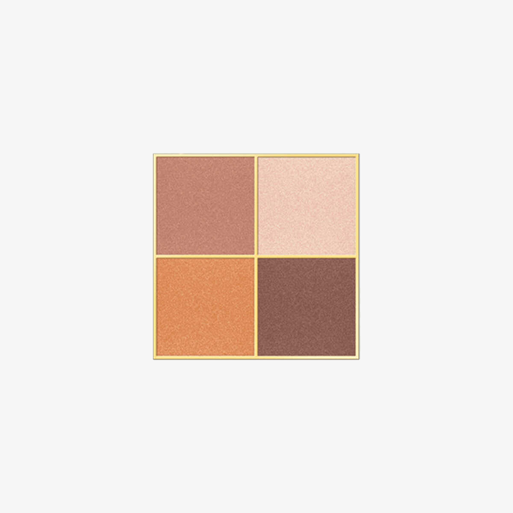 Quattro Eyeshadow Palette - Paleta de sombras de ojos de 4 tonos