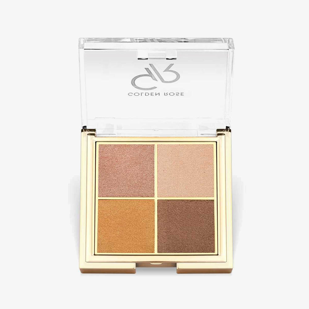 Quattro Eyeshadow Palette - Paleta de sombras de ojos de 4 tonos