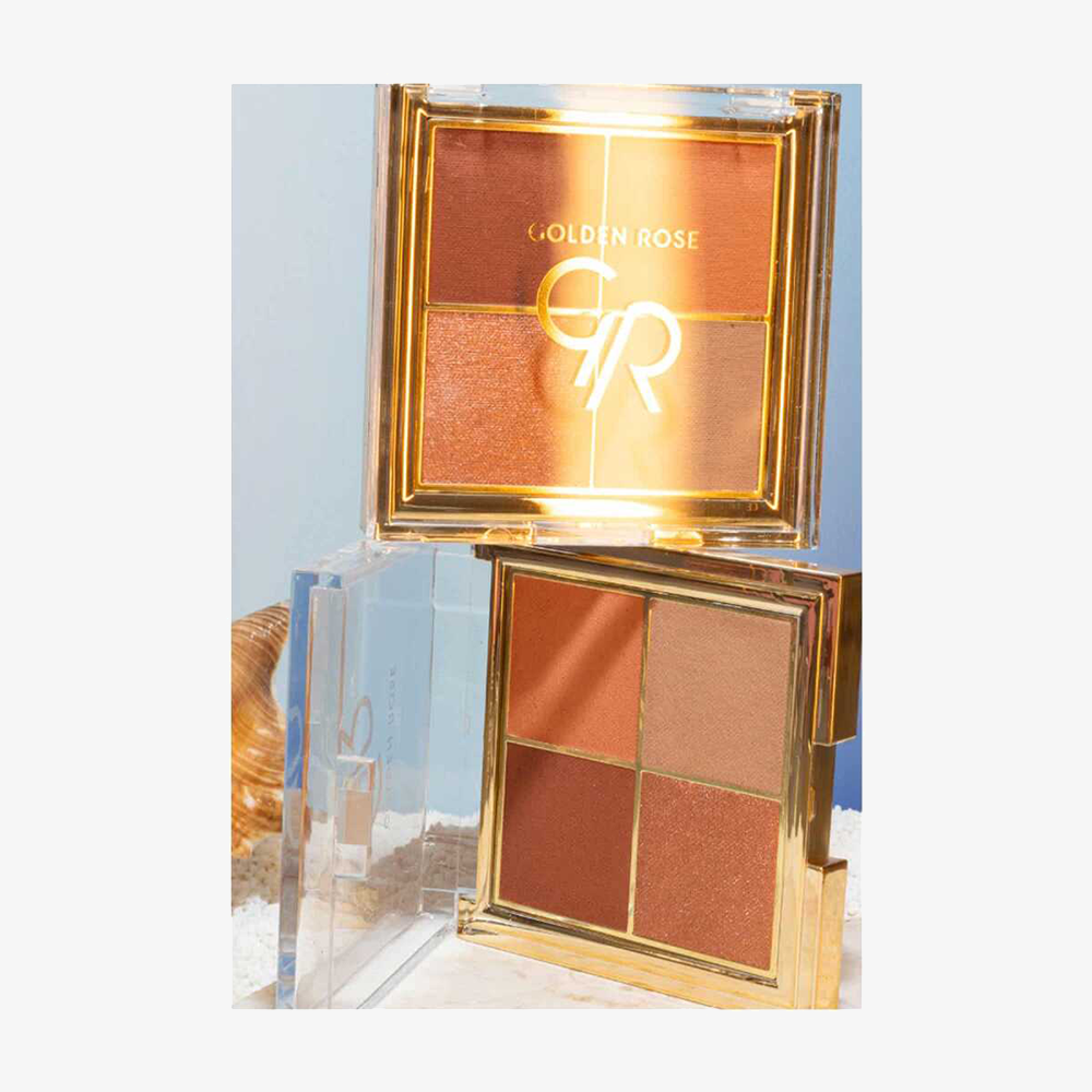Quattro Eyeshadow Palette - Paleta de sombras de ojos de 4 tonos