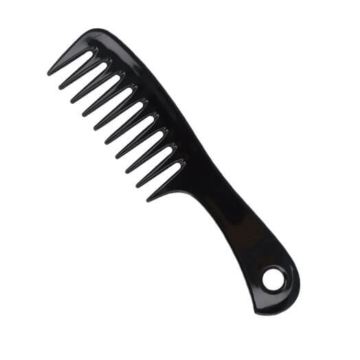 PEINE "CAPTAIN COOK" MECHAS 19 CM NEGRO