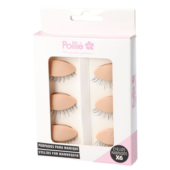 PACK 3 PARES PARPADOS CON PESTAÑAS PRACTICAS