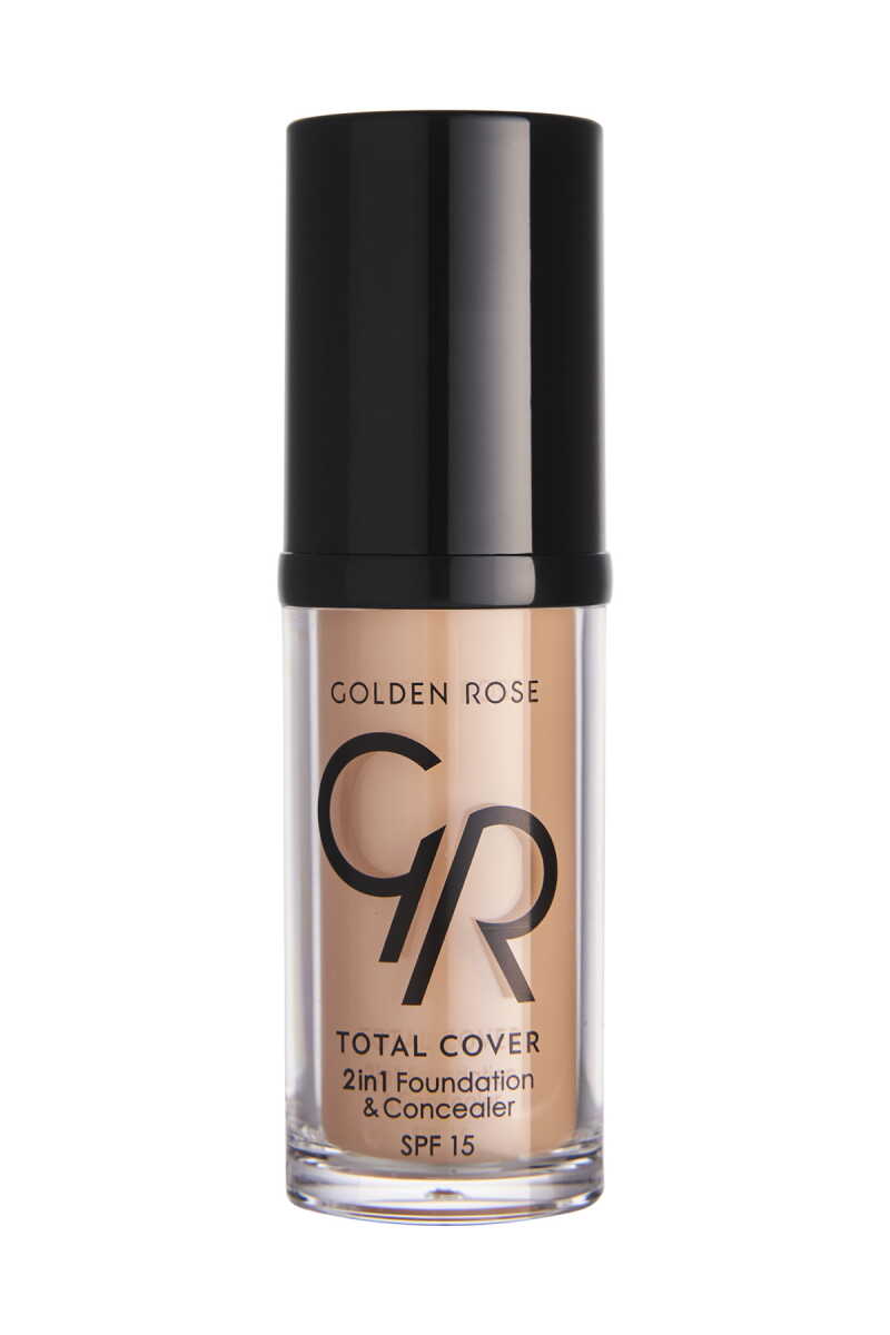 Total Cover 2in1 Foundation & Concealer – Base de maquillaje y corrector de alta cobertura