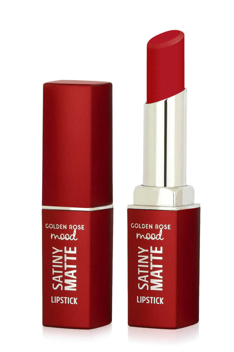 Mood Satiny Matte Lipstick - Barra de labios mate satinada