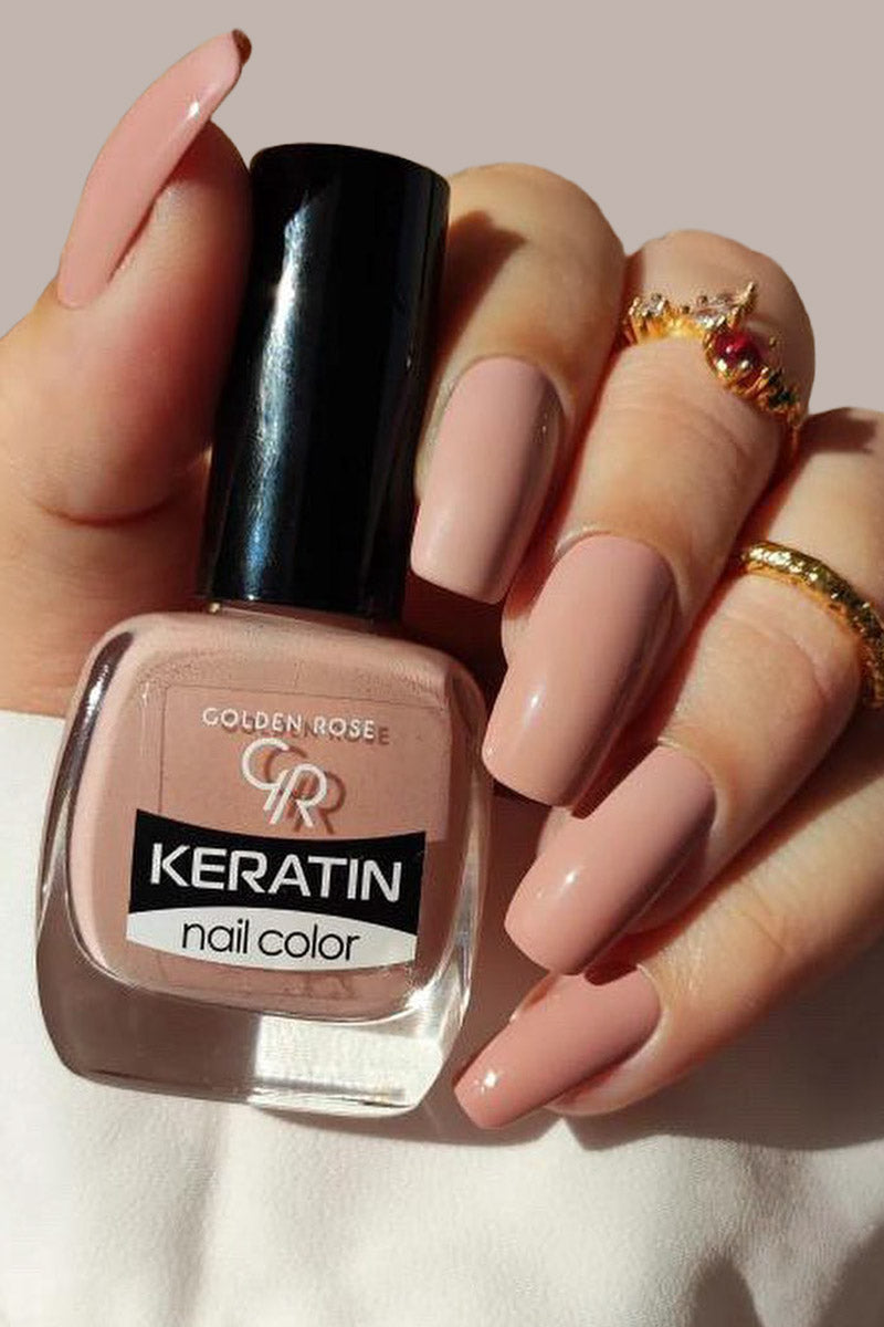 Keratin Nail Color - Esmalte de uñas con queratina / Nº(00→50)
