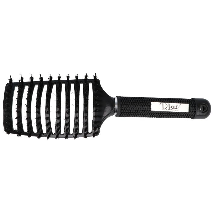 CEPILLO VENT CURVO DOBLE NYLON NEGRO