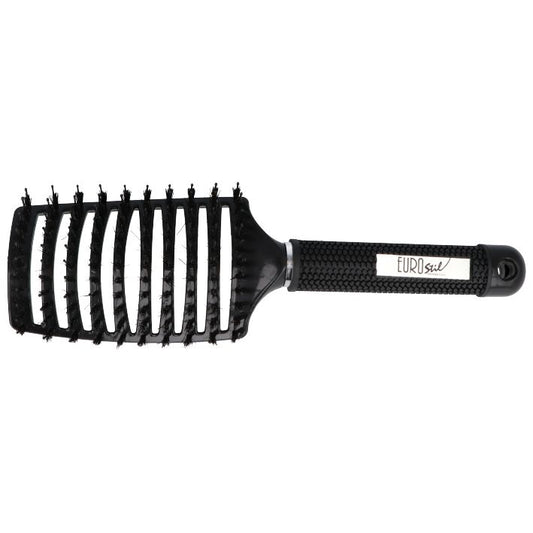 CEPILLO VENT CURVO DOBLE NYLON NEGRO