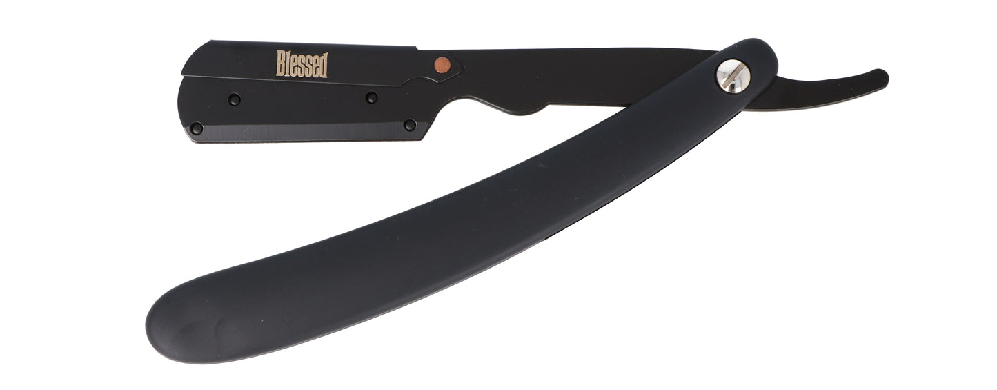 NAVAJA AFEITAR PREMIUM NEGRO BLESSED