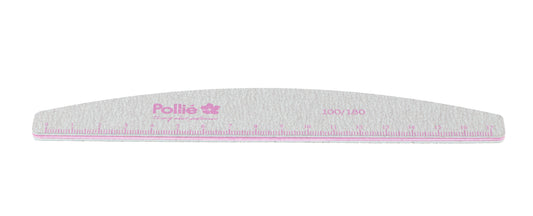 Llima 100/180 regle 28x178mm mitja lluna c/bossa