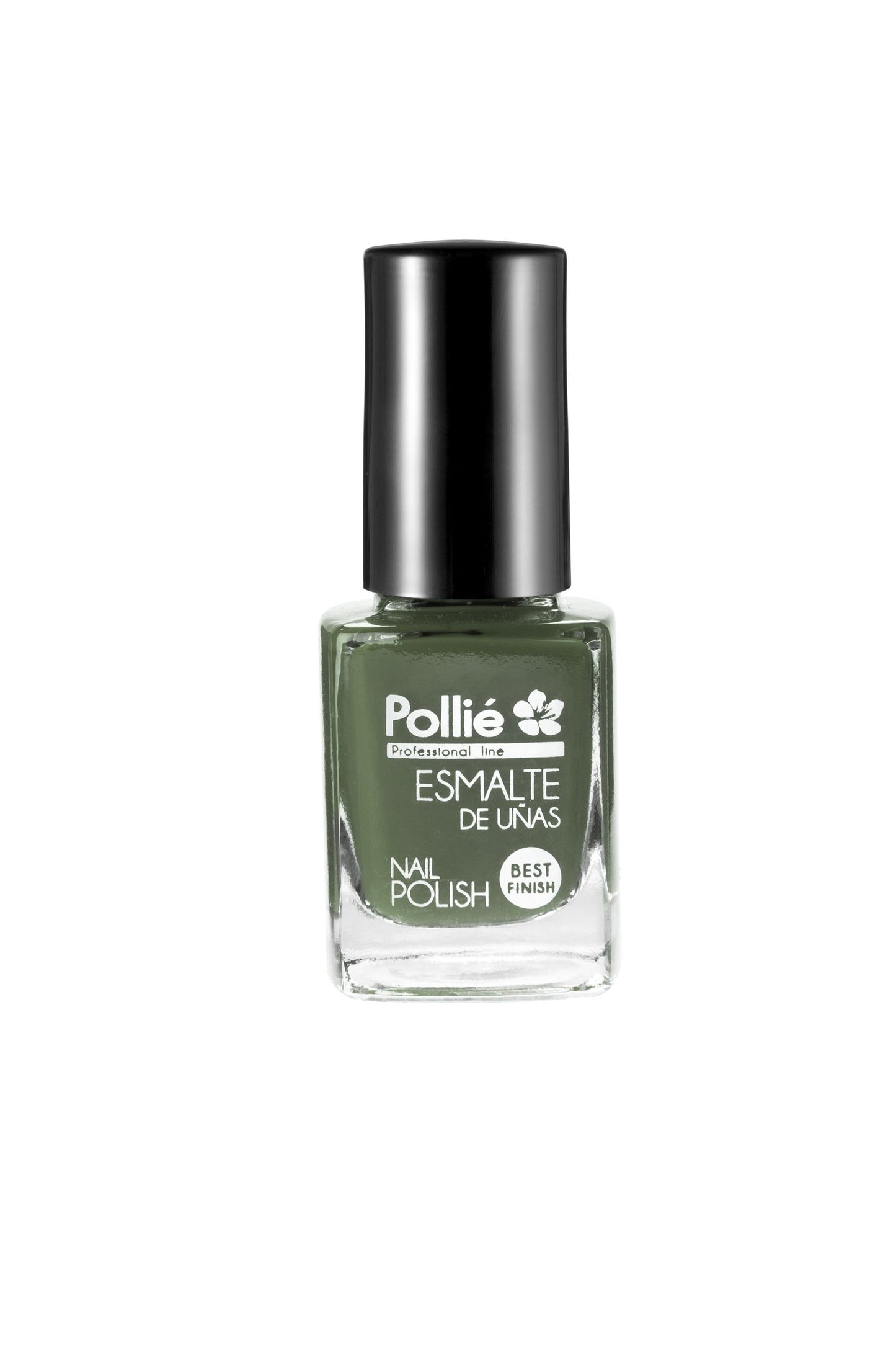 ESMALTE UÑAS VERDE MILITAR 12ML.