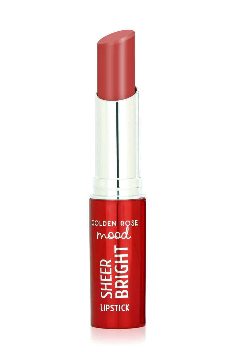 Mood Sheer Bright Lipstick - Barra de labios hidratante con brillo natural