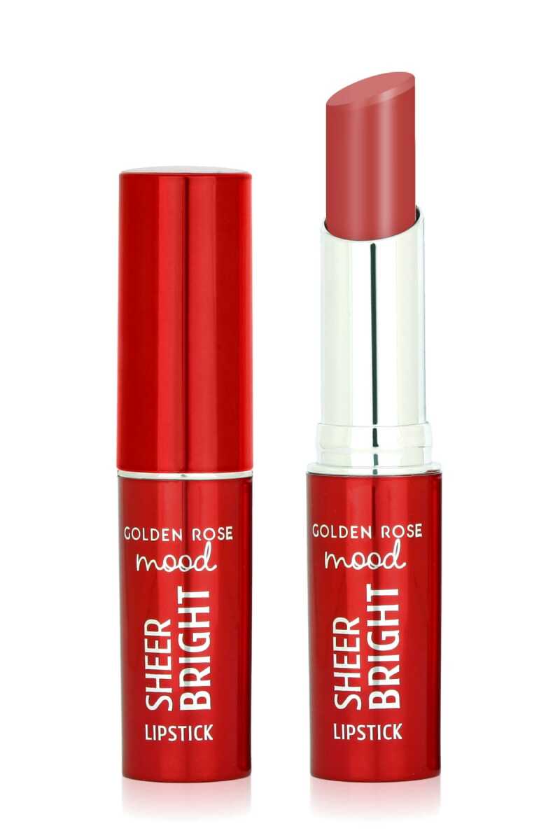 Mood Sheer Bright Lipstick - Barra de labios hidratante con brillo natural