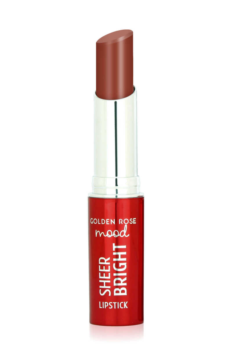 Mood Sheer Bright Lipstick - Barra de labios hidratante con brillo natural