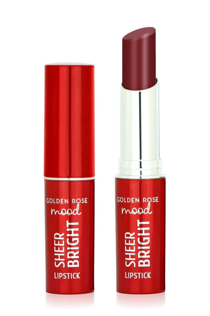 Mood Sheer Bright Lipstick - Barra de labios hidratante con brillo natural