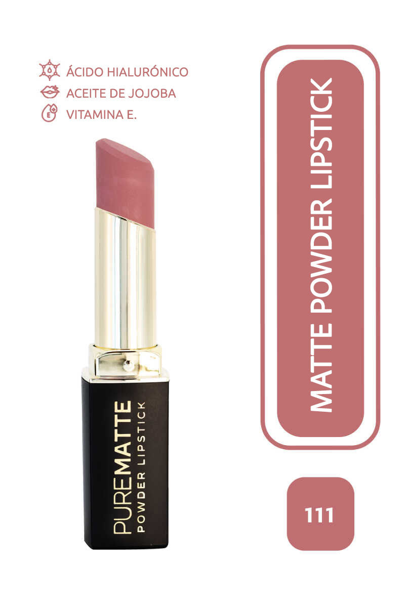 Pure Matte Powder Lipstick - Barra de labios ultra mate efecto polvo