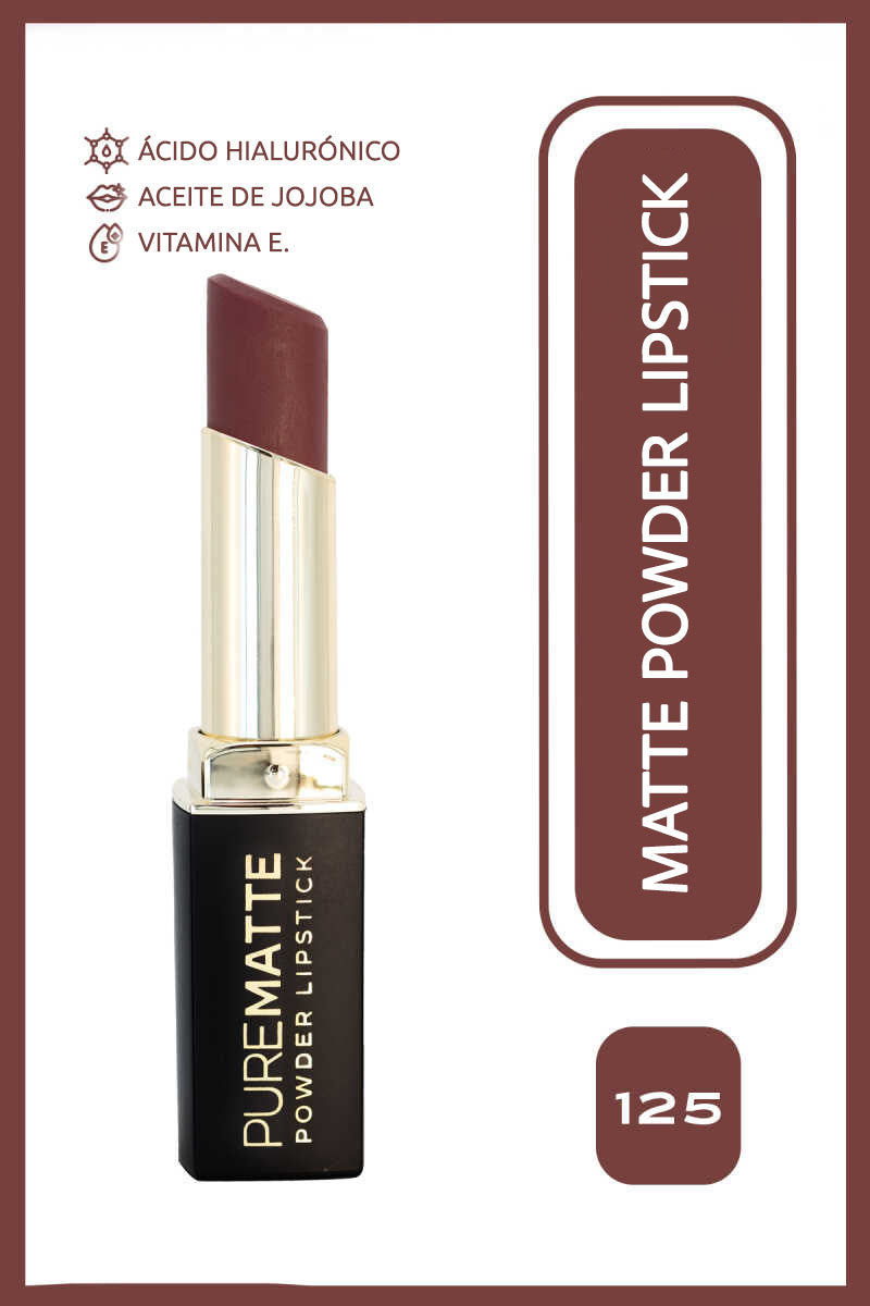 Pure Matte Powder Lipstick - Barra de labios ultra mate efecto polvo