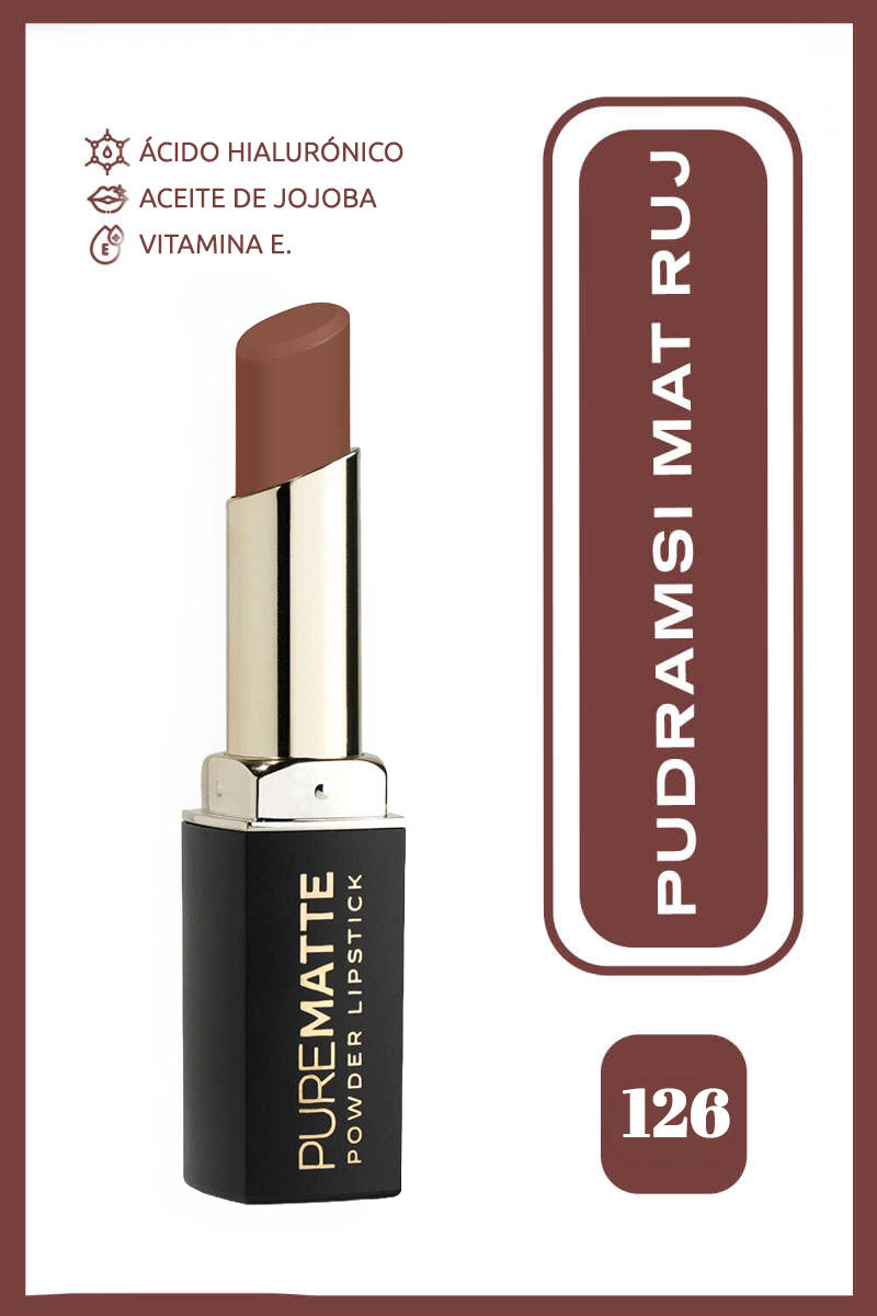Pure Matte Powder Lipstick - Barra de labios ultra mate efecto polvo