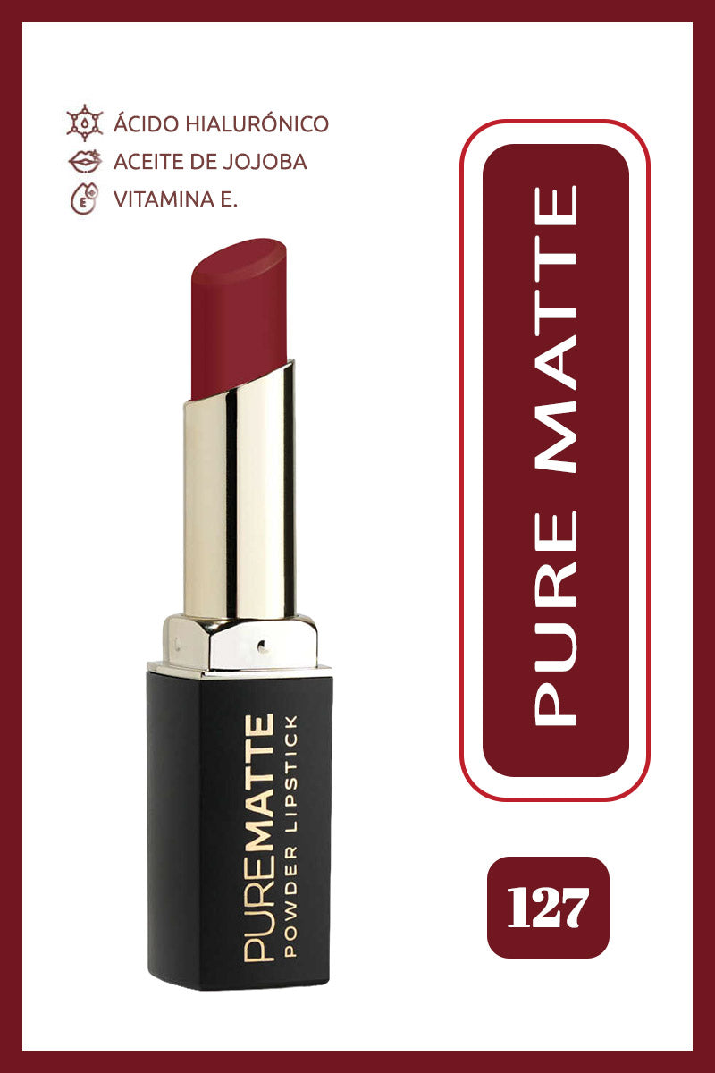 Pure Matte Powder Lipstick - Barra de labios ultra mate efecto polvo
