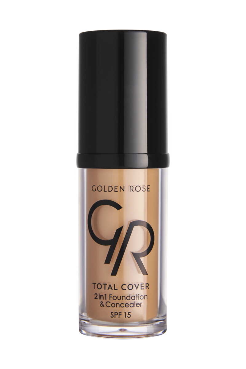 Total Cover 2in1 Foundation & Concealer – Base de maquillaje y corrector de alta cobertura
