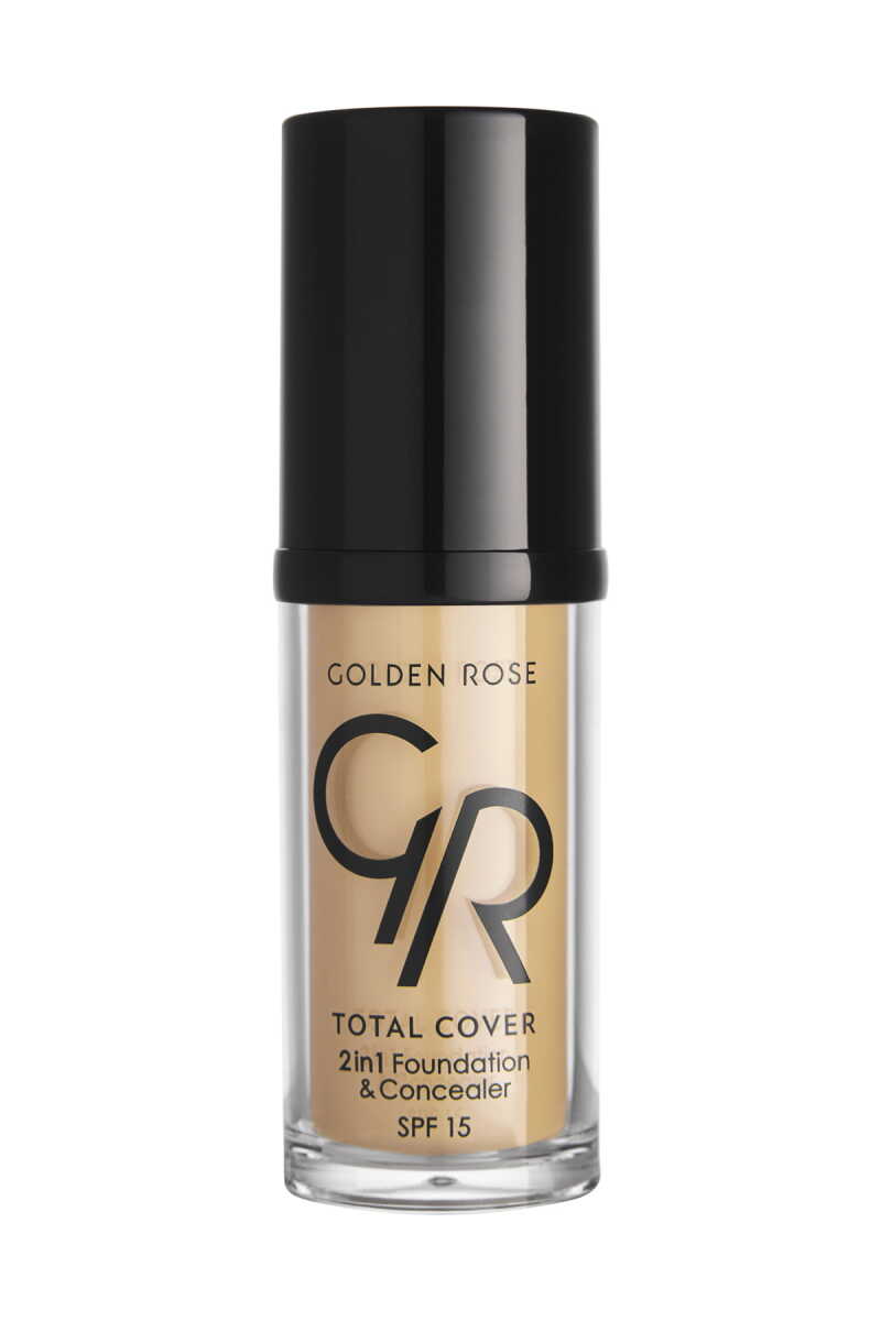 Total Cover 2in1 Foundation & Concealer – Base de maquillaje y corrector de alta cobertura