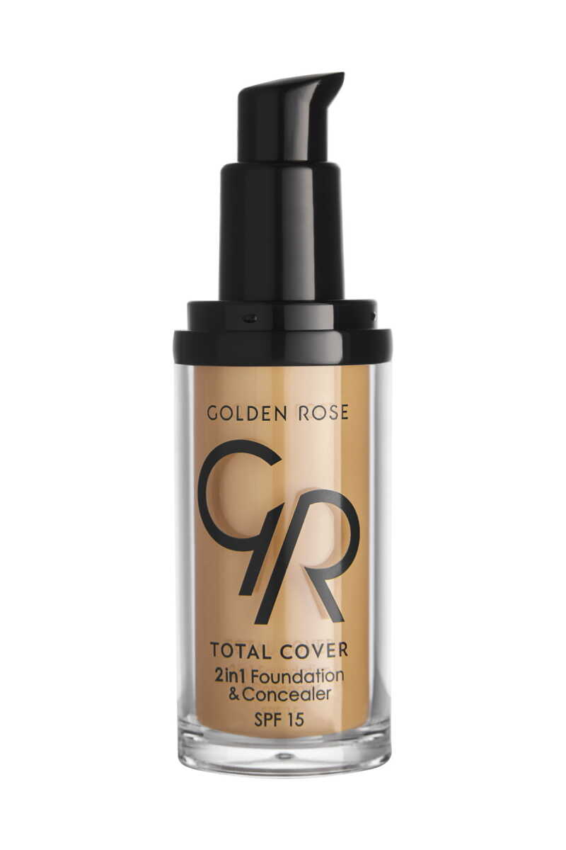 Total Cover 2in1 Foundation & Concealer – Base de maquillaje y corrector de alta cobertura