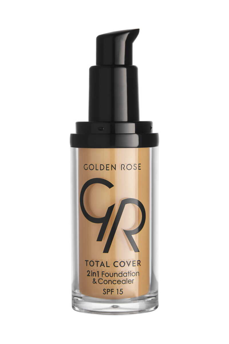 Total Cover 2in1 Foundation & Concealer – Base de maquillaje y corrector de alta cobertura
