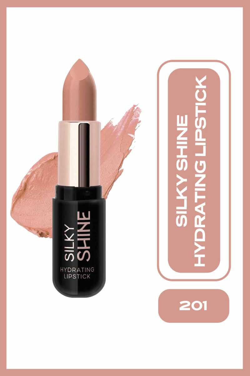 Silky Shine Hydrating Lipstick - Barra de labios hidratante con brillo