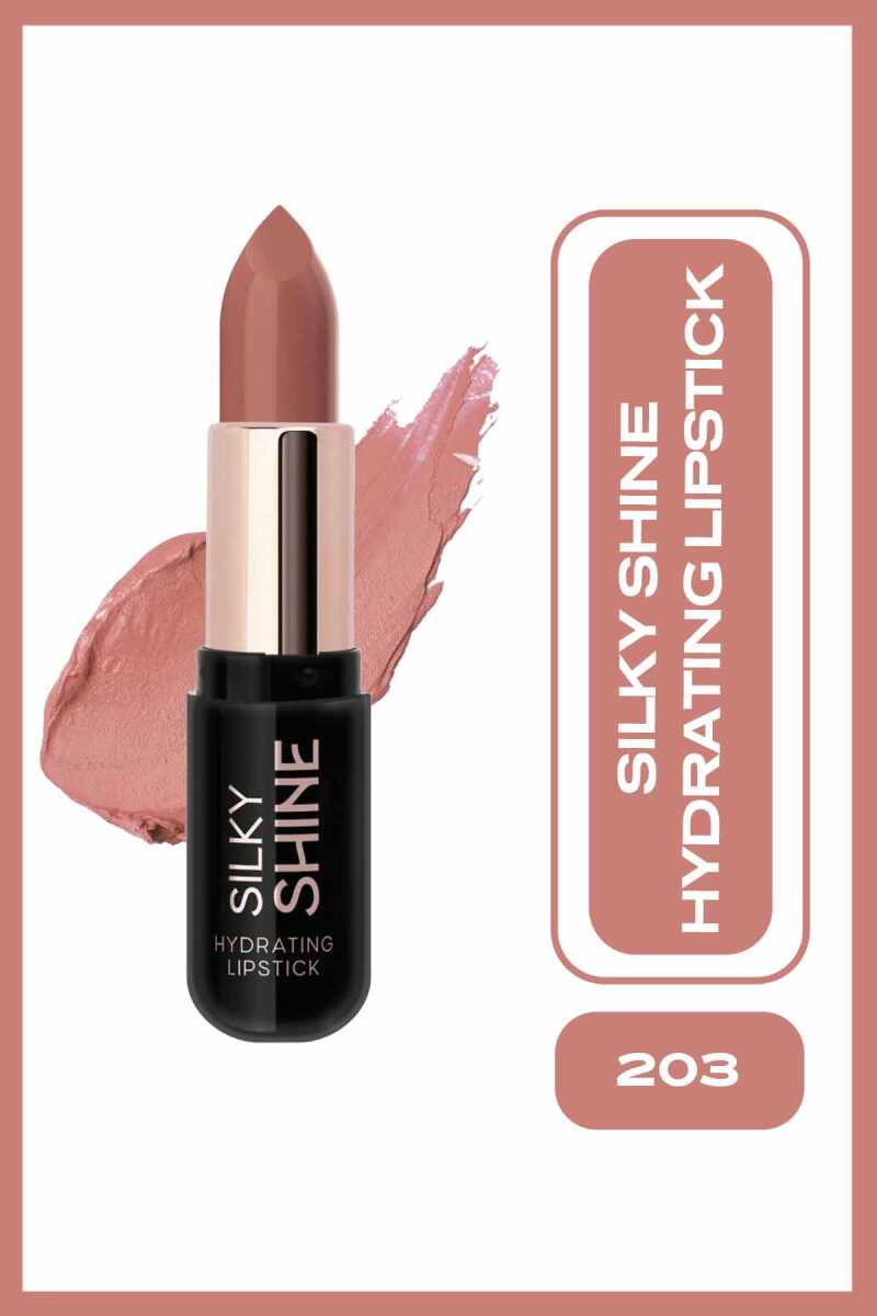 Silky Shine Hydrating Lipstick - Barra de labios hidratante con brillo