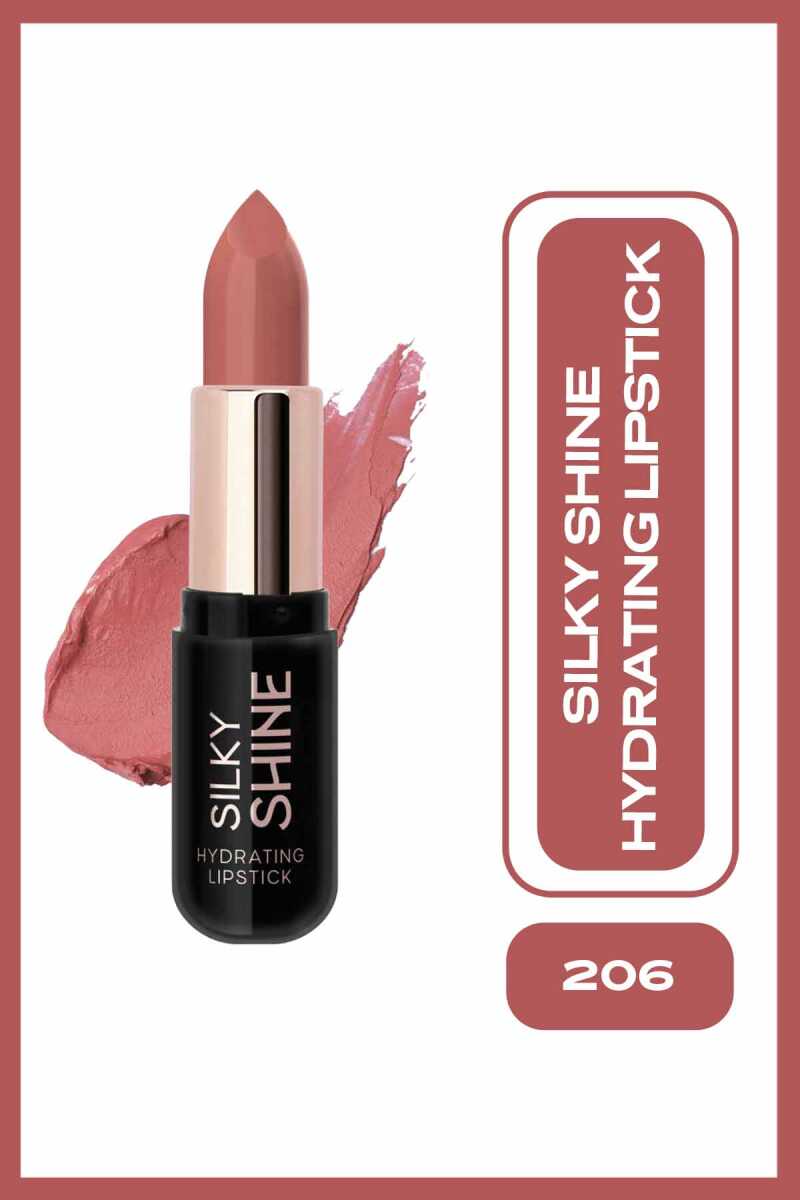 Silky Shine Hydrating Lipstick - Barra de labios hidratante con brillo