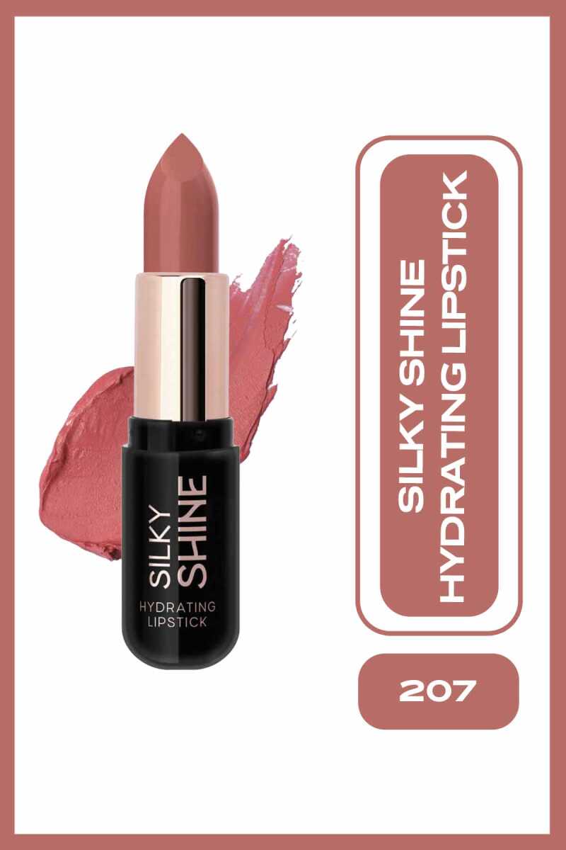 Silky Shine Hydrating Lipstick - Barra de labios hidratante con brillo