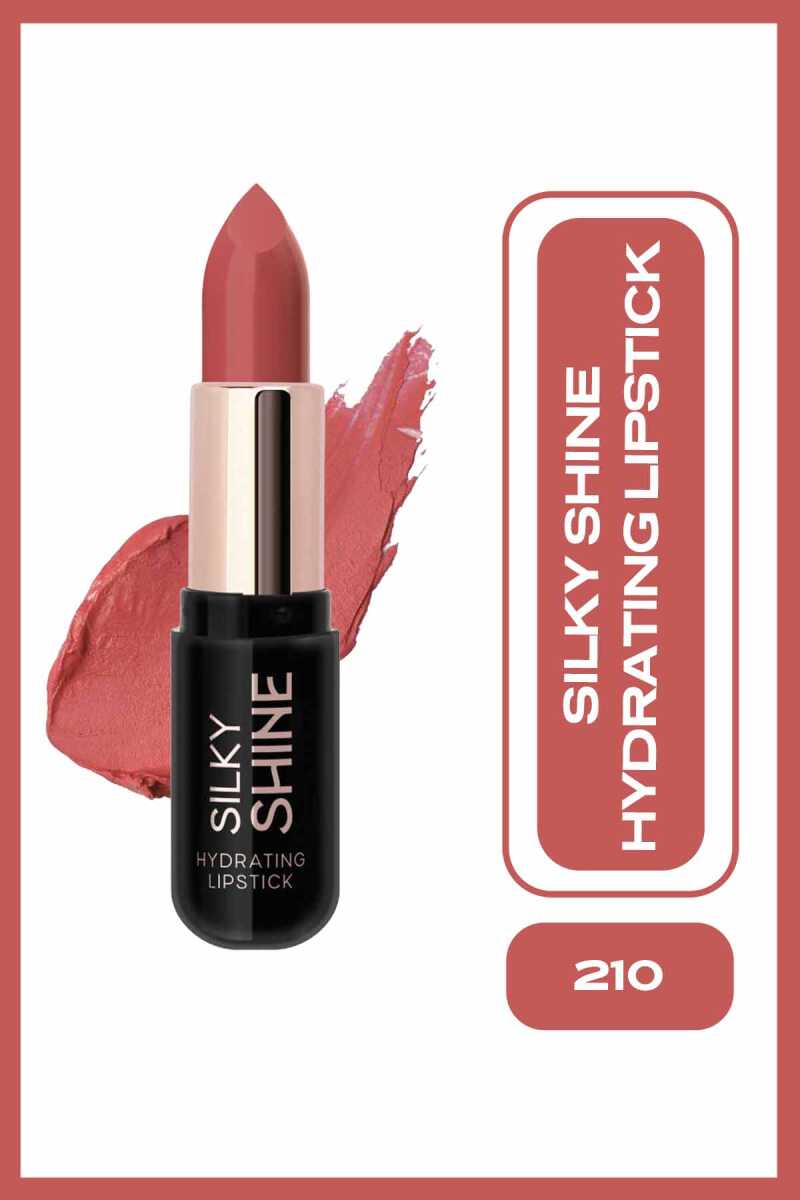Silky Shine Hydrating Lipstick - Barra de labios hidratante con brillo